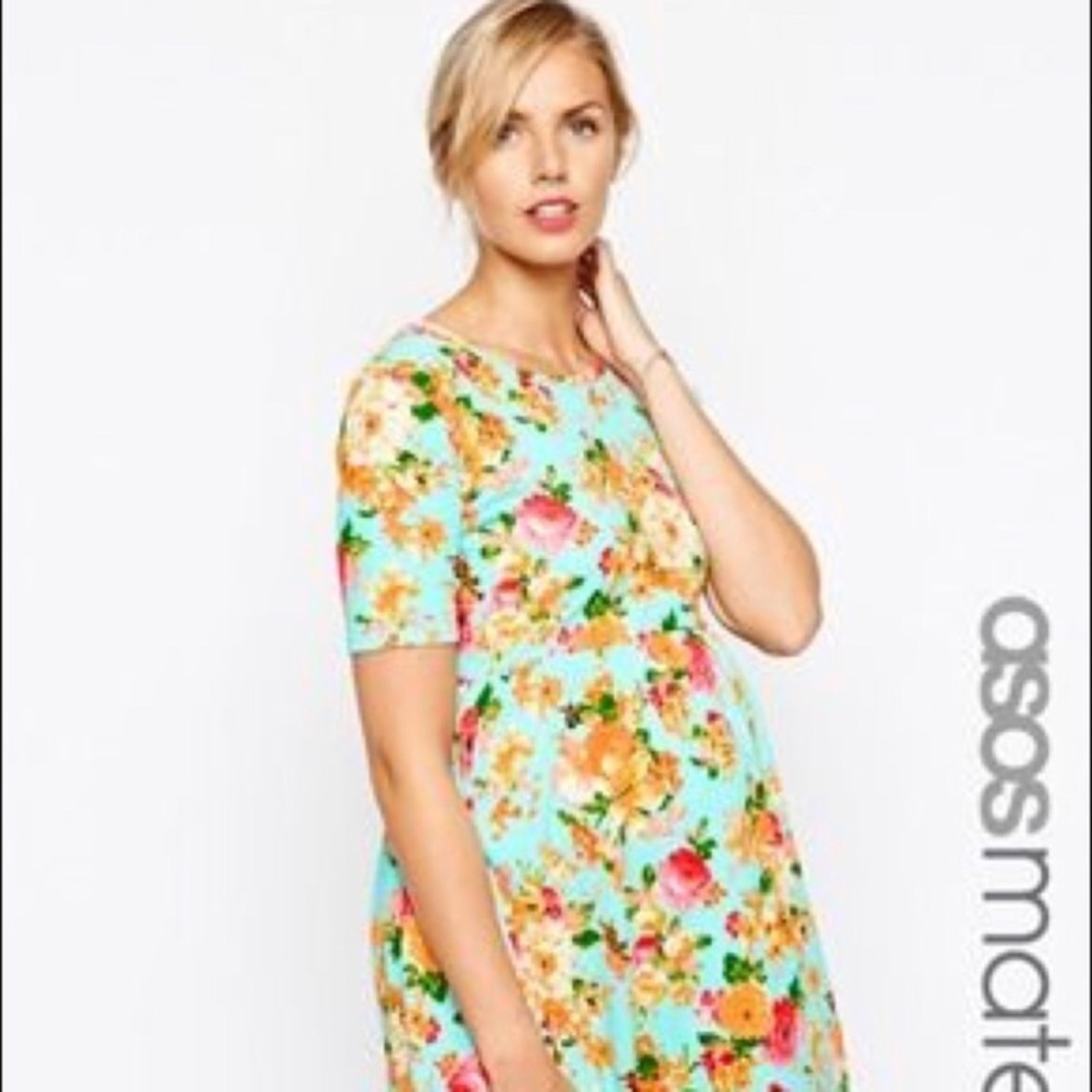 NWOT. ASOS maternity dress, Size 4.